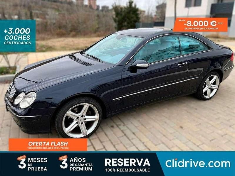 Azul Usado 2005 Mercedes CLK200 Avantgarde Coupe | 5990 € (Buen precio) - Imagen 1/3