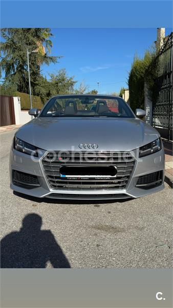 Gris / plata Usado 2017 Audi TT Roadster S-Line Descapotable | 29.000 € (Precio justo) - Imagen 1/4