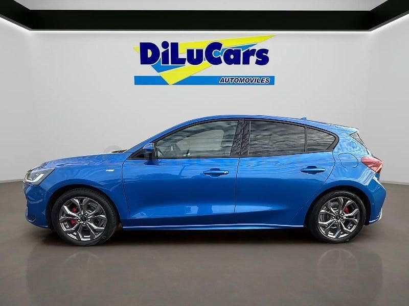 Usado Ford Focus ST-Line 125 CV (91 kW) 2022 Azul Berlina