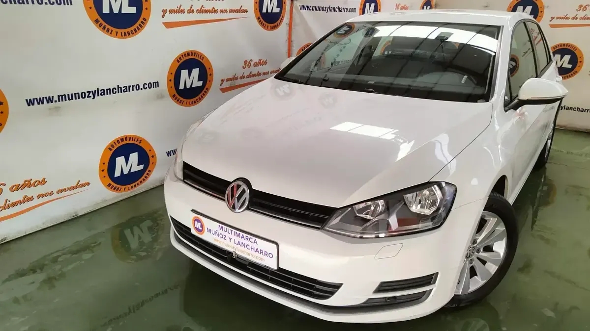 Usado VW Golf VII Advance 125 CV (91 kW) 2015 Blanco