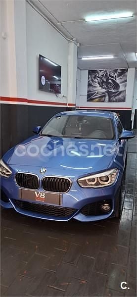 Usado BMW 116 116 HP (85 kW) 2018 Azul Citadino