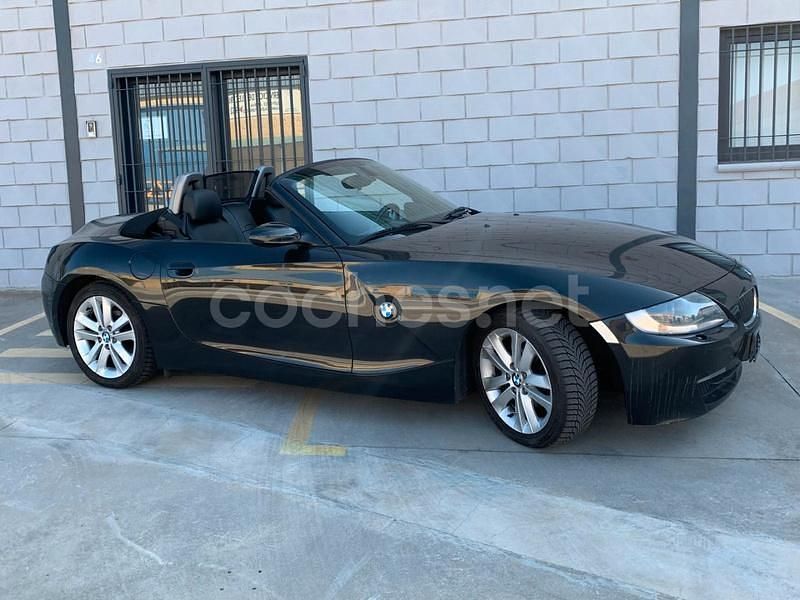 Negro Usado 2008 BMW Z4 Descapotable | 9500 € (Buen precio) - Imagen 1/4