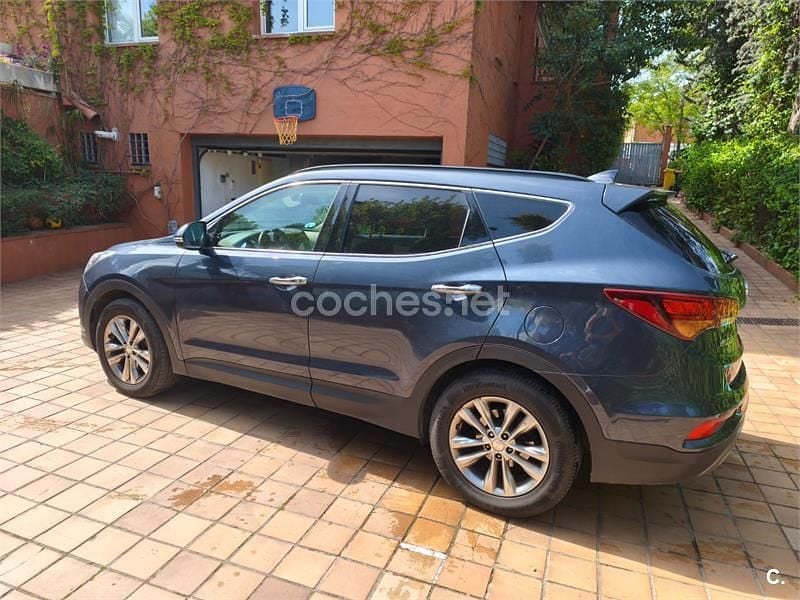 Usado Hyundai Santa Fe 200 CV (147 kW) 2016 Gris / plata SUV
