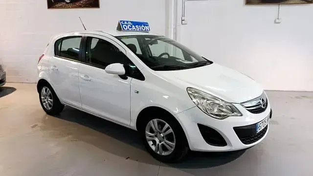 Brugt Opel Corsa Edition 55 HK (40 kW) 2013 Hvid Hatchback