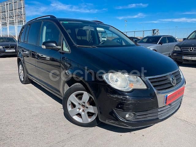 Negro Usado 2007 VW Touran Monovolumen | 4990 € (Buen precio) - Imagen 1/4