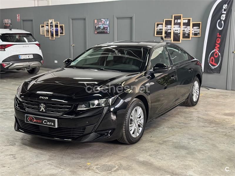 Usado Peugeot 508 Allure 130 CV (95 kW) 2023 Negro Berlina