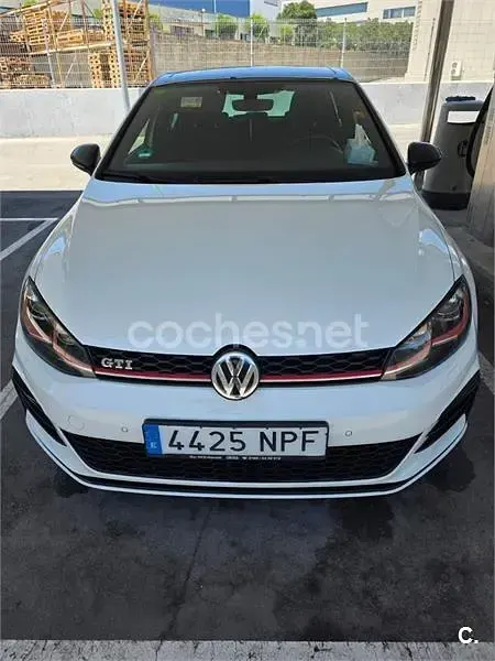Usado VW Golf VII GTI 245 CV (180 kW) 2018 Blanco Berlina