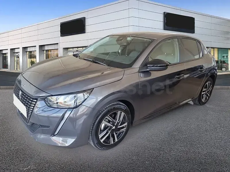 Usado Peugeot 208 Allure 100 CV (73 kW) 2023 Gris / plata Utilitario