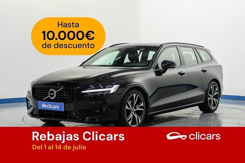 Negro Usado 2021 Volvo V60 R-Design Familiar | 24.590 € (Precio justo) - Imagen 1/2