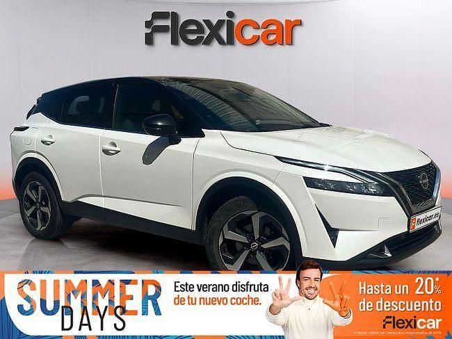 Blanco Usado 2023 Nissan Qashqai N-Connecta SUV | 22.690 € (Un poco caro) - Imagen 1/4