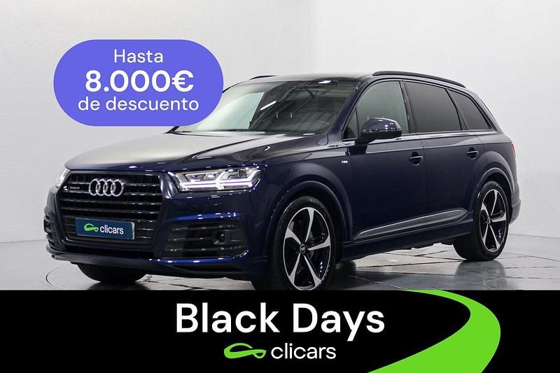 Azul Usado 2018 Audi Q7 Sport SUV | 38.990 € (Super precio) - Imagen 1/4