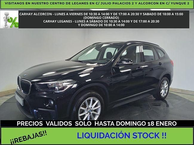 Negro Usado 2018 BMW X1 SUV | 16.990 € (Precio justo) - Imagen 1/4