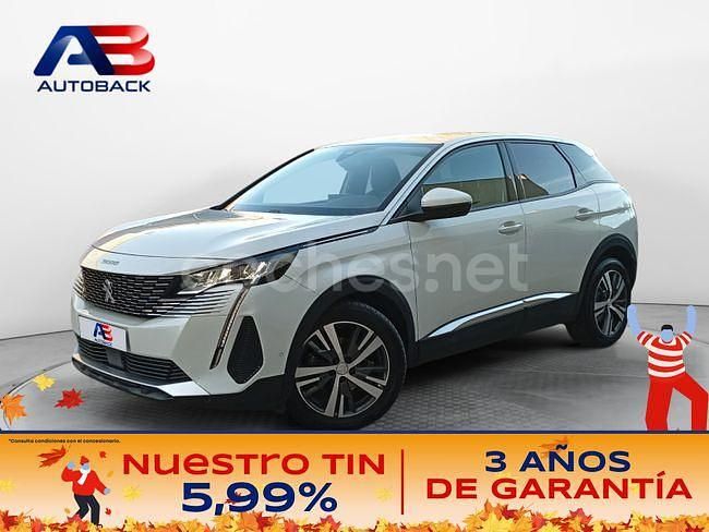 Blanco Usado 2021 Peugeot 3008 Allure SUV | 15.900 € (Precio justo) - Imagen 1/2