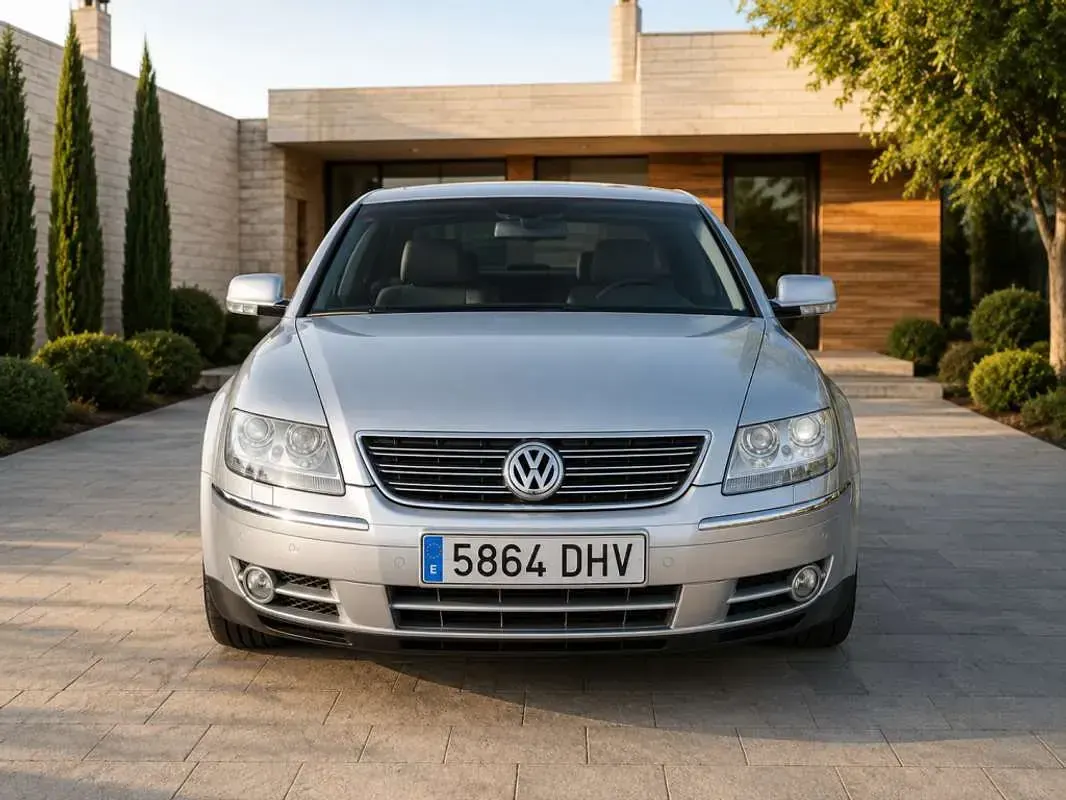 Usado VW Phaeton 334 CV (245 kW) 2005 Plateado Berlina