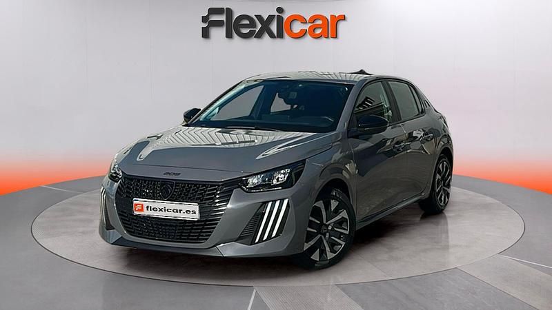 Usado Peugeot 208 Allure 102 CV (75 kW) 2024 Gris Utilitario