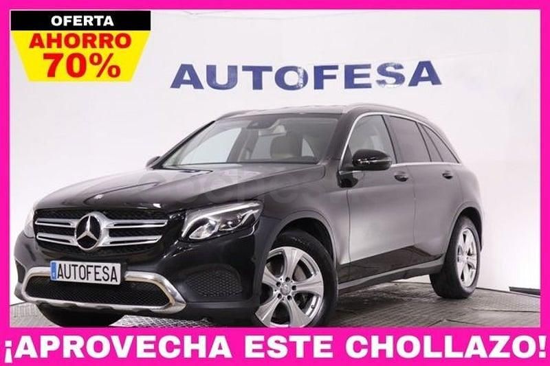 Usado Mercedes GLC220 170 CV (125 kW) 2015 Negro SUV