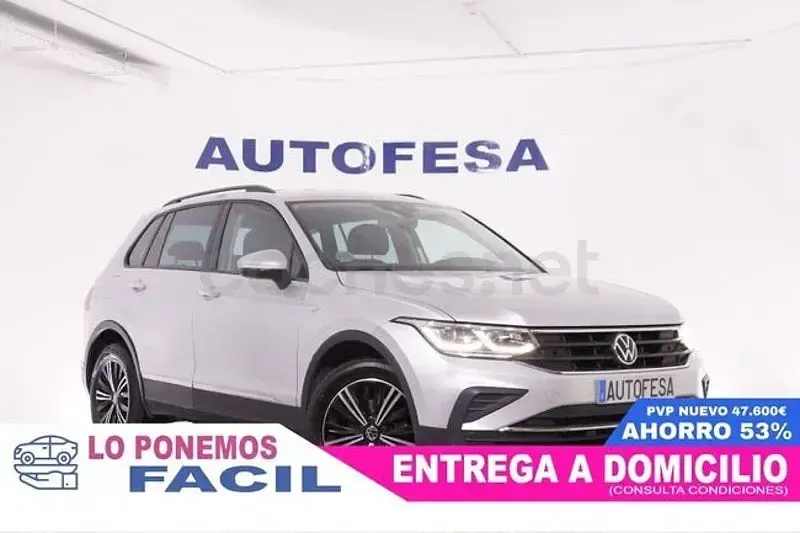Usado VW Tiguan Life 150 CV (110 kW) 2021 Gris / plata SUV