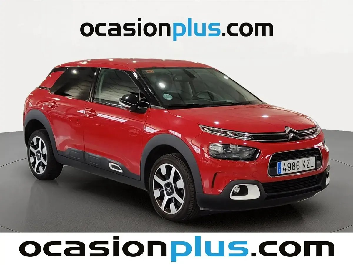 Usado Citroën C4 Cactus Shine 99 CV (72 kW) 2019 Rojo Utilitario