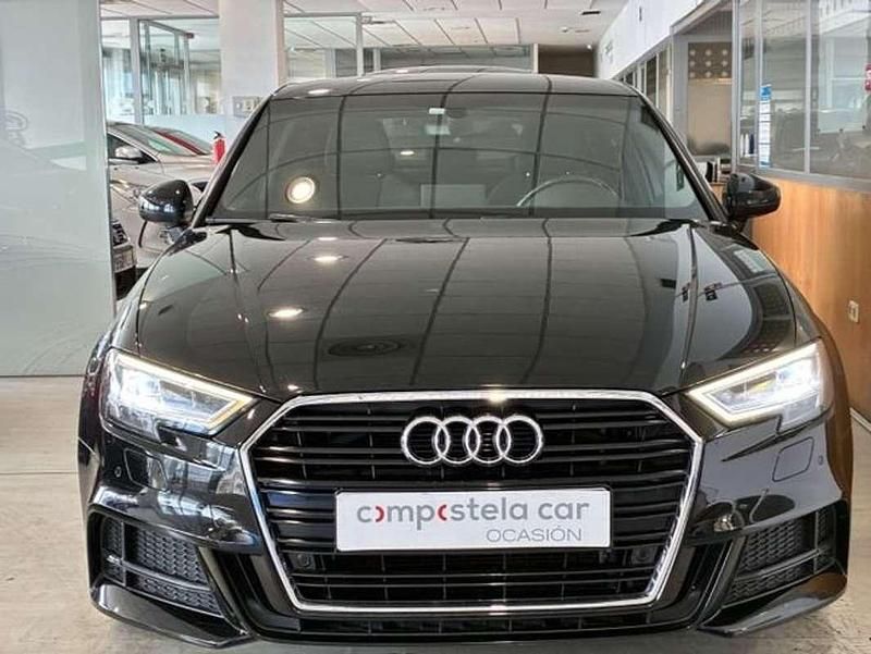Usado Audi A3 S-Line 150 CV (110 kW) 2017 Negro Berlina