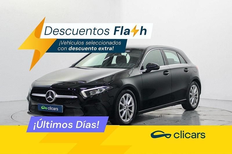 Negro Usado 2019 Mercedes A180 Berlina | 18.990 € (Buen precio) - Imagen 1/4