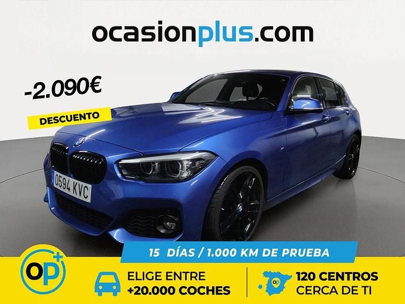 Usado BMW 120 184 CV (135 kW) 2019 Azul Utilitario