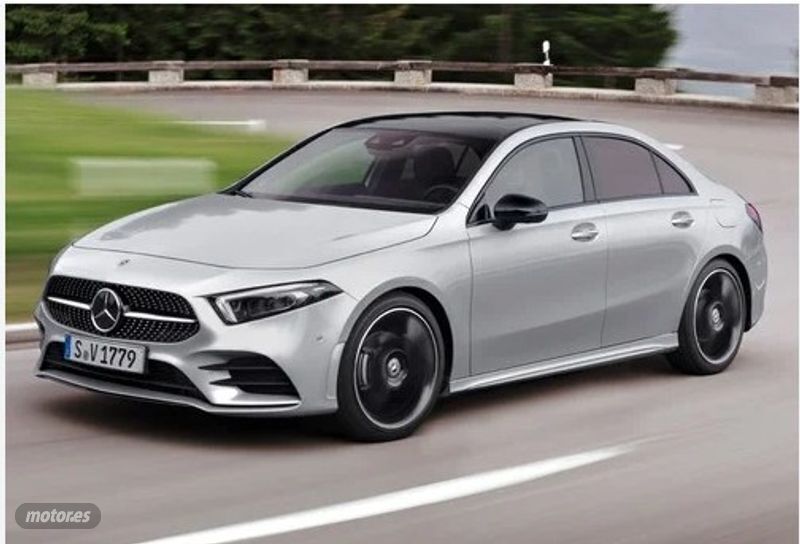 Gris / plateado Usado 2025 Mercedes A200 Berlina | 38.900 € - Imagen 1/1