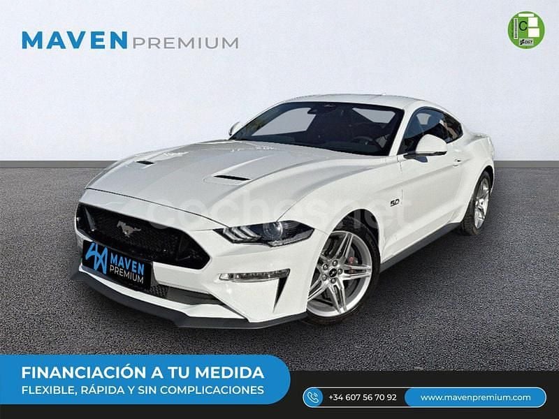 Blanco Nuevo 2025 Ford Mustang GT Coupe | 59.900 € (Precio justo) - Imagen 1/4