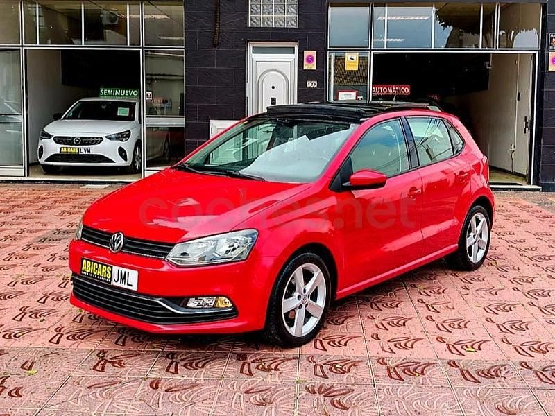 Usado VW Polo Advance 90 CV (66 kW) 2016 Rojo Berlina
