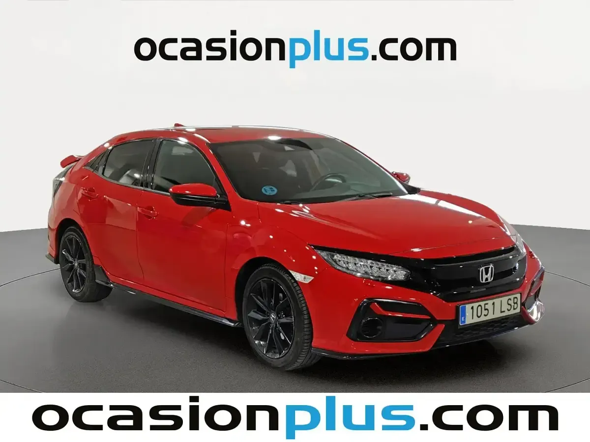 Usado Honda Civic Comfort 126 CV (92 kW) 2021 Rojo