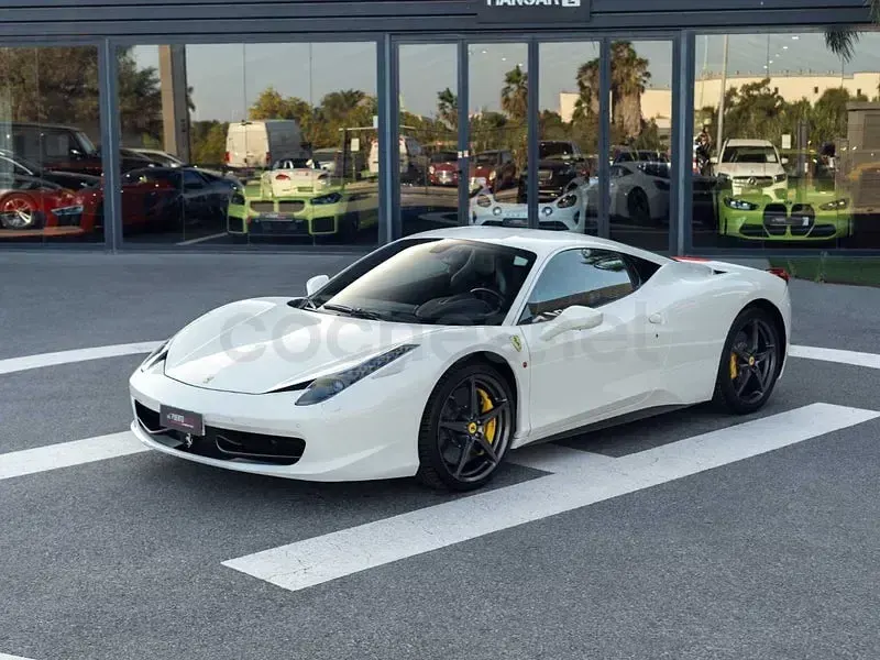 Usado Ferrari 458 570 CV (419 kW) 2013 Blanco Coupe