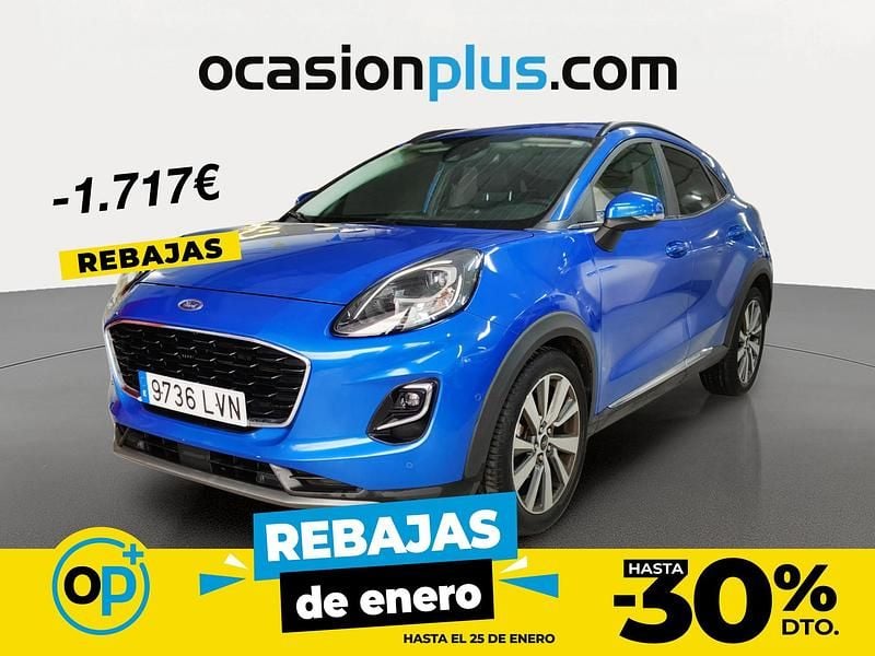 Azul Usado 2021 Ford Puma Titanium X Recogida | 18.890 € (Precio justo) - Imagen 1/4