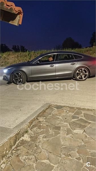 Usado Audi A5 Sportback S-Line 190 CV (139 kW) 2015 Gris / plata Utilitario