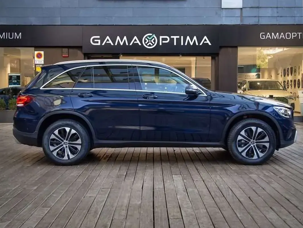 Usado Mercedes GLC300e 321 CV (236 kW) 2021 Azul SUV