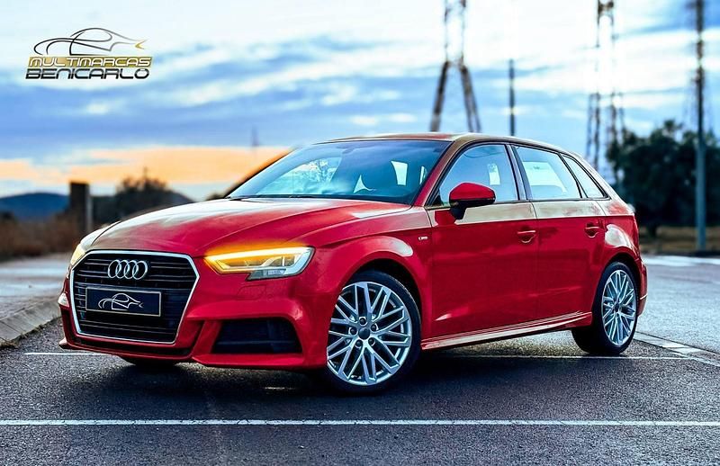 Rojo Usado 2018 Audi A3 S-Line | 14.500 € (Precio justo) - Imagen 1/4