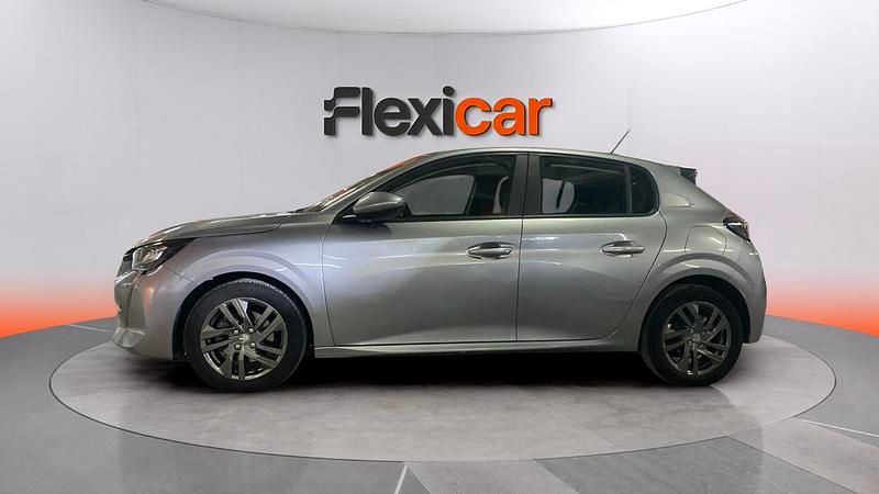 Usado Peugeot 208 Active 101 CV (74 kW) 2021 Gris Utilitario