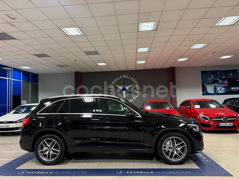 Usado Mercedes GLC220 170 CV (125 kW) 2018 Negro SUV
