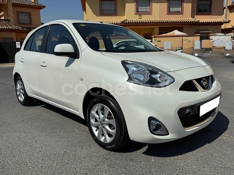 Usado Nissan Micra Acenta 80 CV (58 kW) 2015 Blanco Utilitario