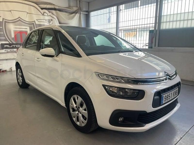 Usado Citroën C4 Picasso Live 100 CV (73 kW) 2018 Blanco Monovolumen