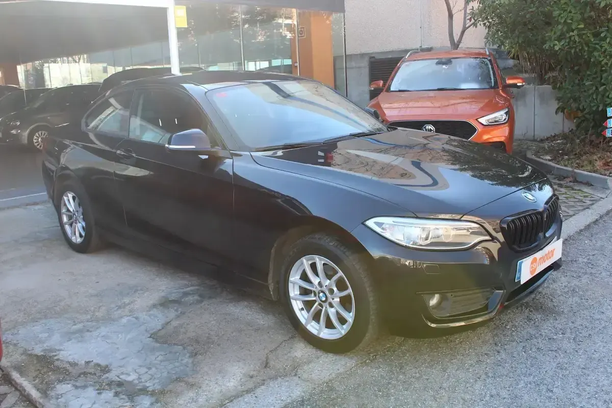 Usado BMW 218 136 CV (100 kW) 2016 Negro Coupe