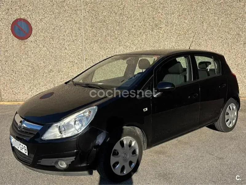 Usado Opel Corsa Enjoy 90 CV (66 kW) 2009 Negro Utilitario
