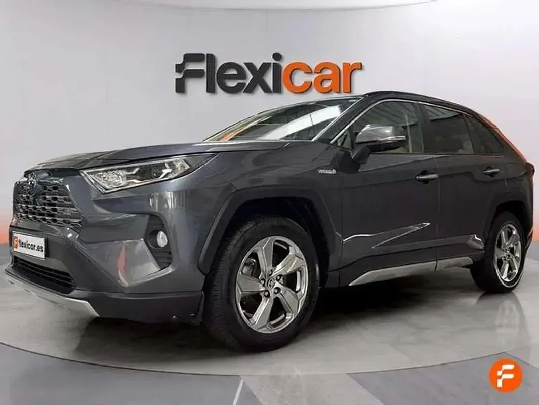 Usado Toyota RAV4 Hybrid Luxury 218 CV (160 kW) 2020 Gris SUV