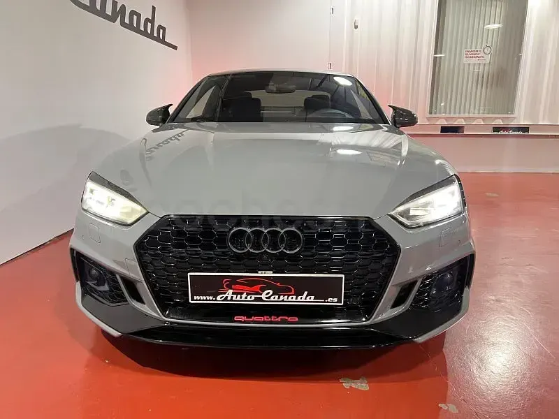 Usado Audi RS5 450 CV (330 kW) 2017 Gris / plata Coupe