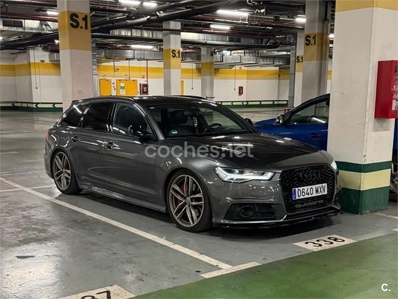 Usado Audi A6 326 CV (239 kW) 2016 Gris / plata Familiar