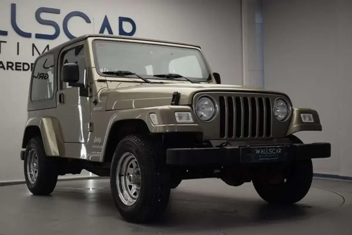 Usado Jeep Wrangler 147 CV (108 kW) 2003 Marrón SUV