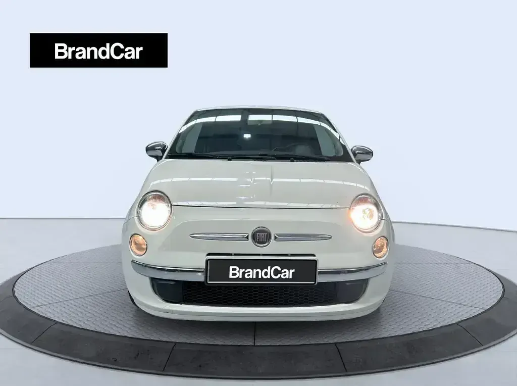 Usado Fiat 500 Lounge 75 CV (55 kW) 2010 Blanco Utilitario