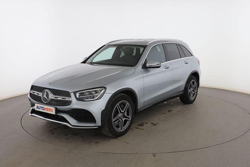Gris Usado 2021 Mercedes GLC200 AMG line SUV | 41.599 € (Precio justo) - Imagen 1/3