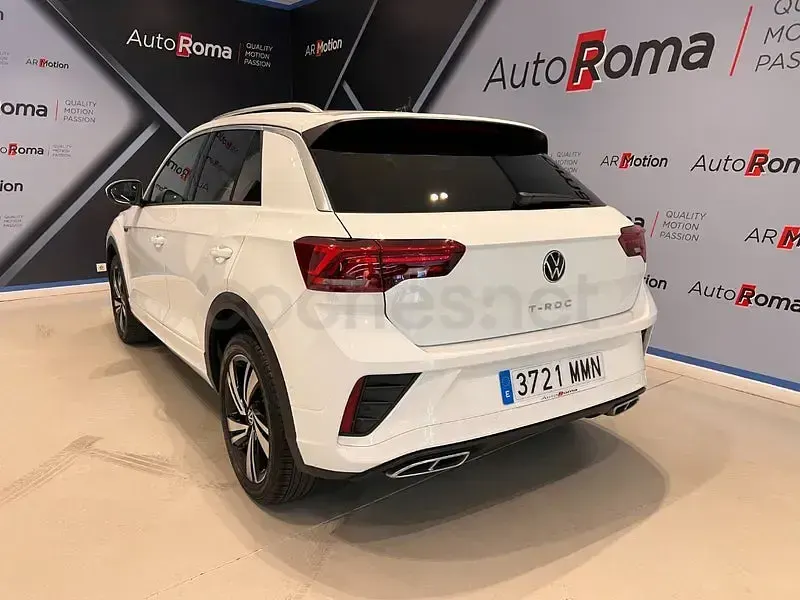 Usado VW T-Roc R-line 150 CV (110 kW) 2024 Blanco SUV