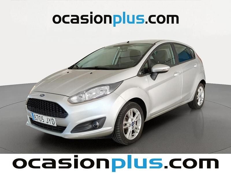Gris plata Usado 2017 Ford Fiesta Trend Utilitario | 7584 € (Precio justo) - Imagen 1/4