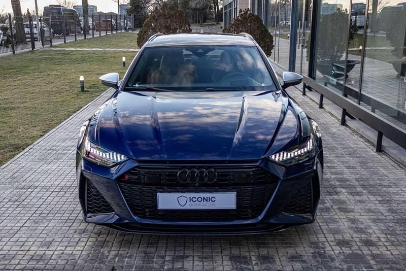 Usado Audi RS6 600 CV (441 kW) 2020 Azul Familiar