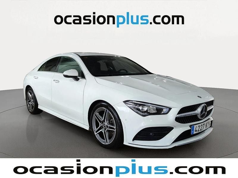 Usado Mercedes CLA200 AMG 163 CV (119 kW) 2019 Blanco Berlina